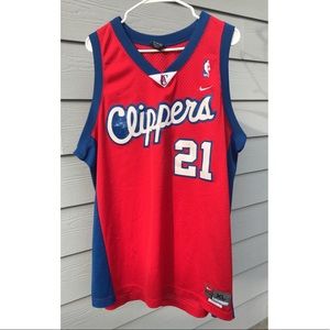 Vintage Nike Stitched Darius Miles Jersey